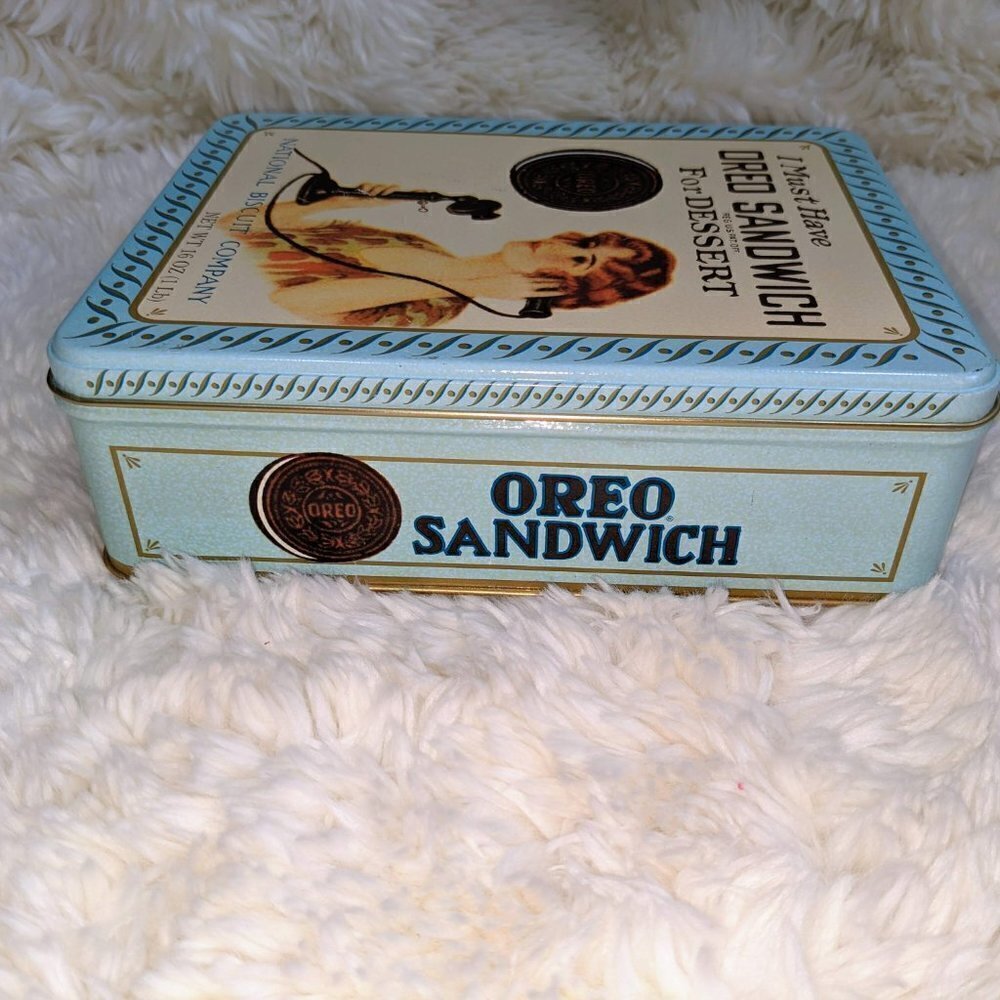 Vintage Oreo Tin Box - Picture 4 of 7